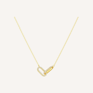 Luna Interlocking Chain Necklace