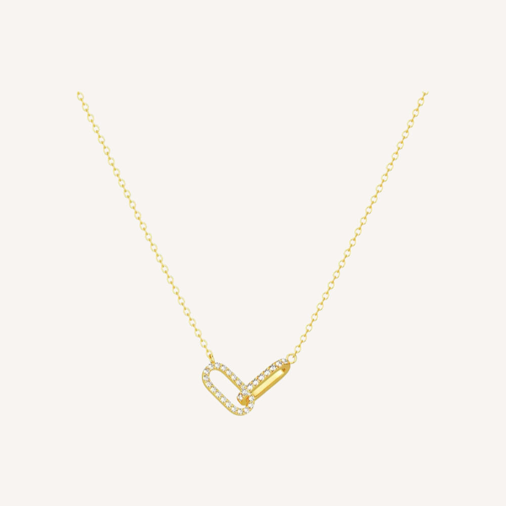 Luna Interlocking Chain Necklace