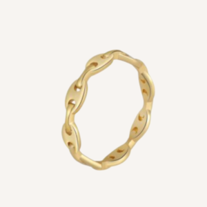 Interwoven Chain Ring