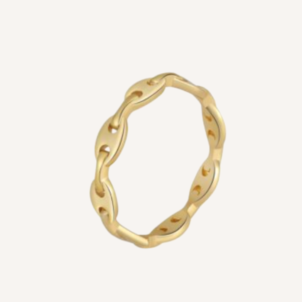 Interwoven Chain Ring