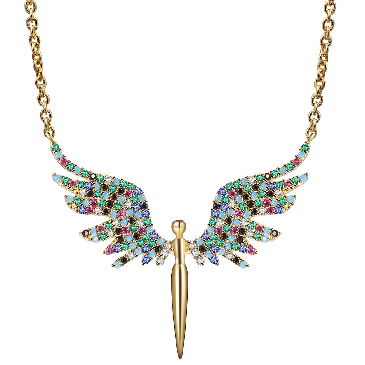 Doji Angel Wings Necklace